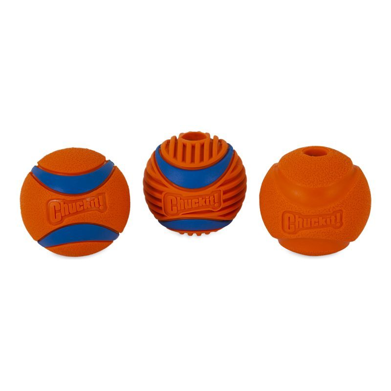 Chuckit! Fetch Medley (Gen 3) Köpek Oyun Topu Seti 3'lü Paket (Orta Boy)