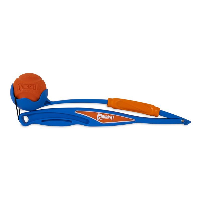 Chuckit! Fetch & Fold Katlanabilir Top Fırlatıcı (Orta Boy Fetch Ball Hediyeli)